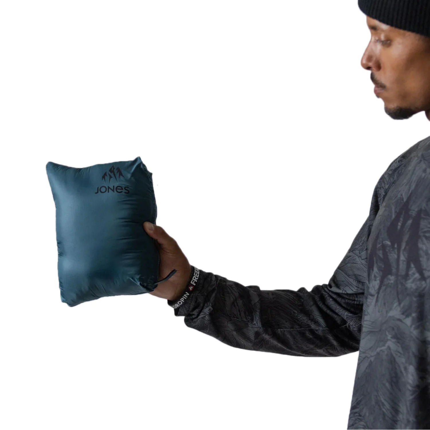 Jones Men's Re-Up Down Hoody 2023 Ash Blue - Image 3