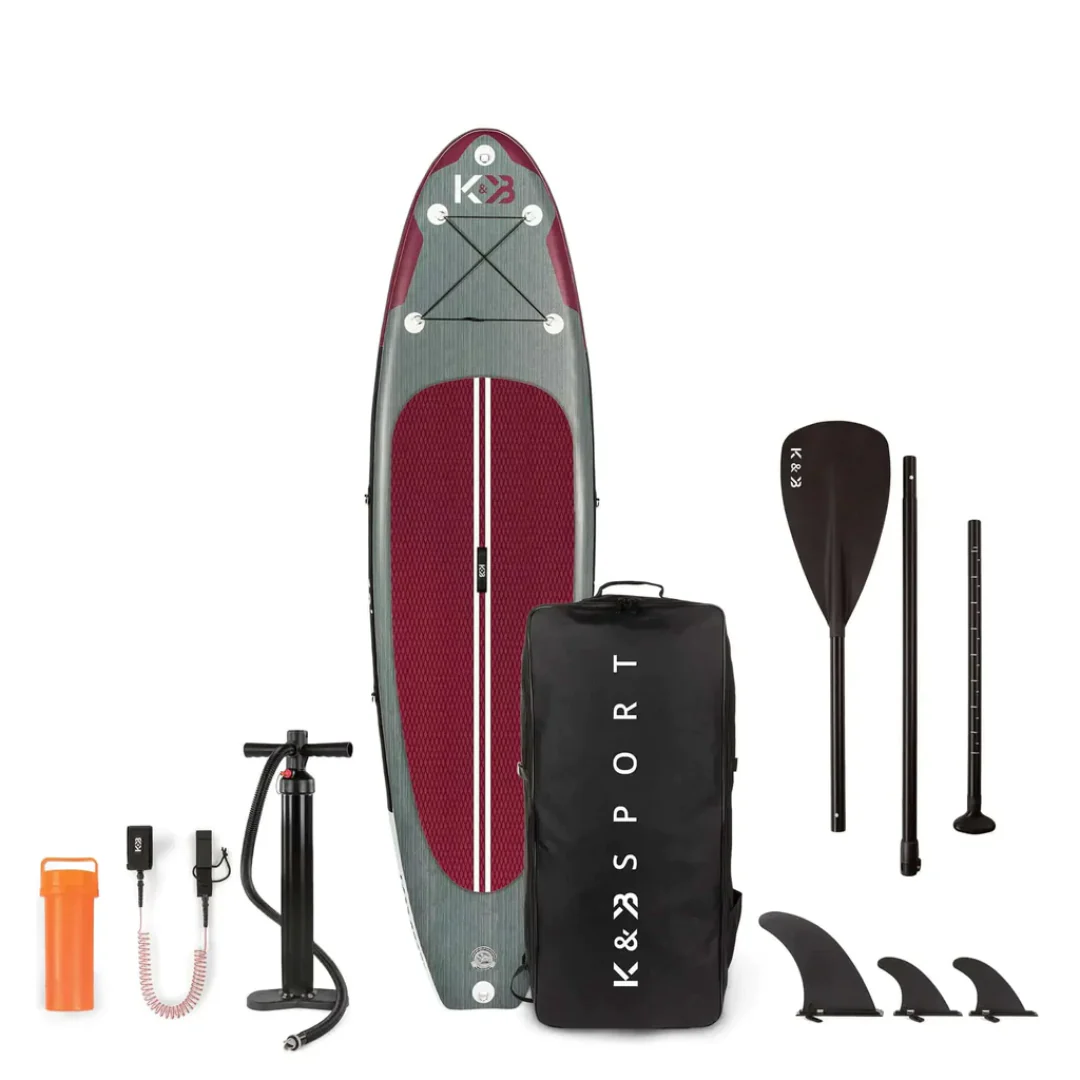 K&B Inflatable SUP Package 10' Rasberry