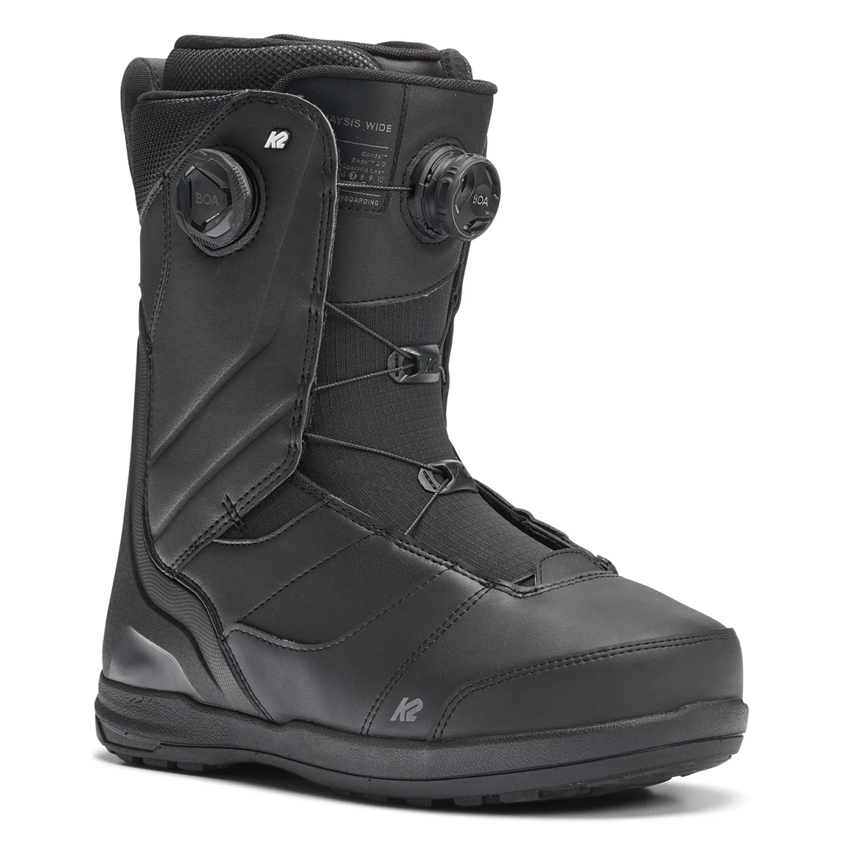 K2 Men's Maysis Wide Snowboard Boots 2026 Black