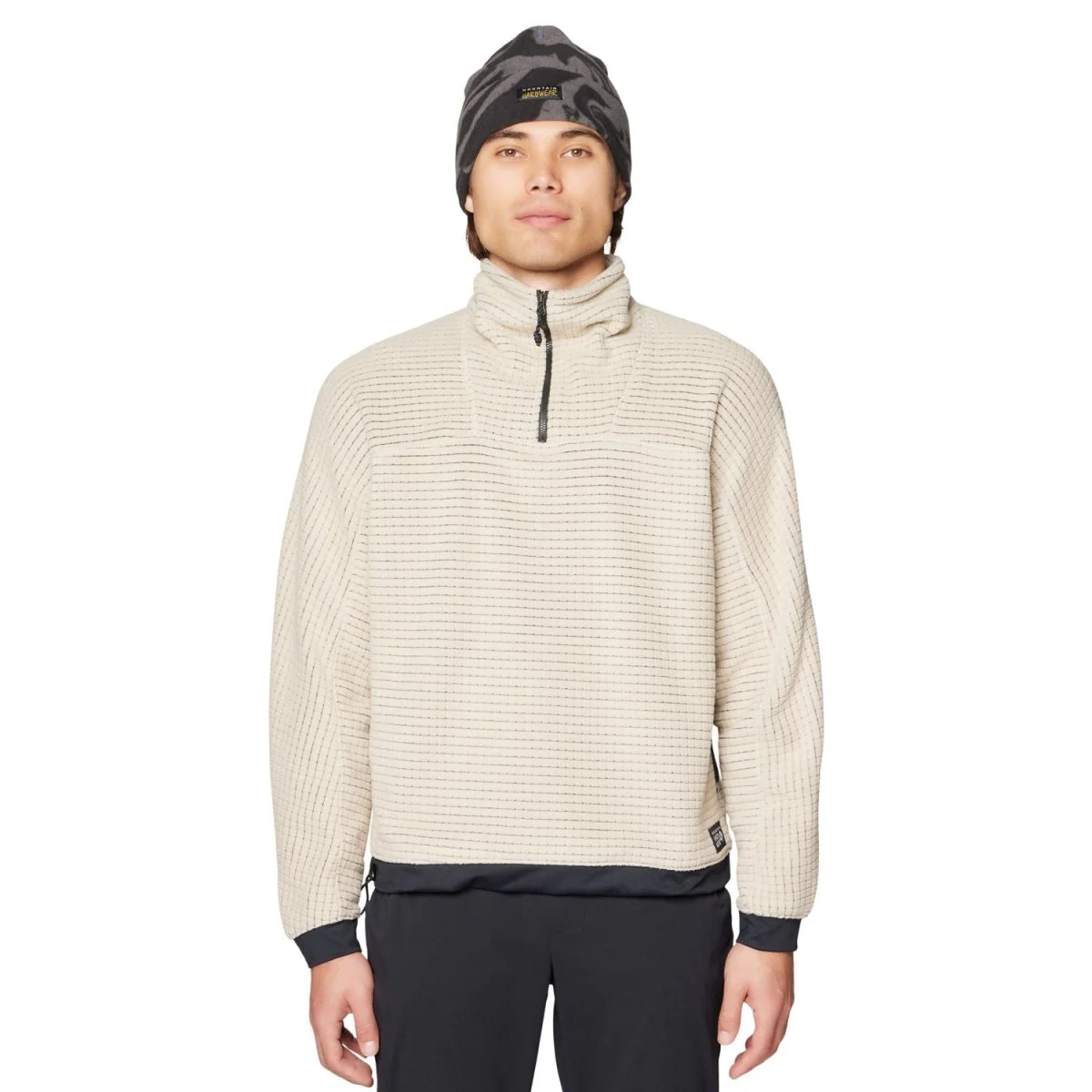 Mountain Hardwear Men's Summit Grid Big Grid Half Zip Fleece 2026 Fossil