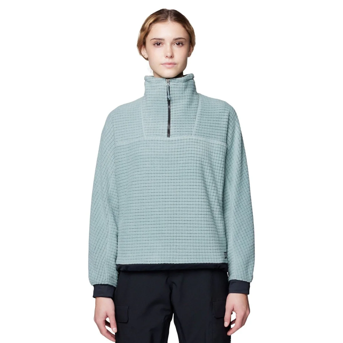 Mountain Hardwear Women's Summit Grid Big Grid Half Zip Fleece 2026 Blue Sage
