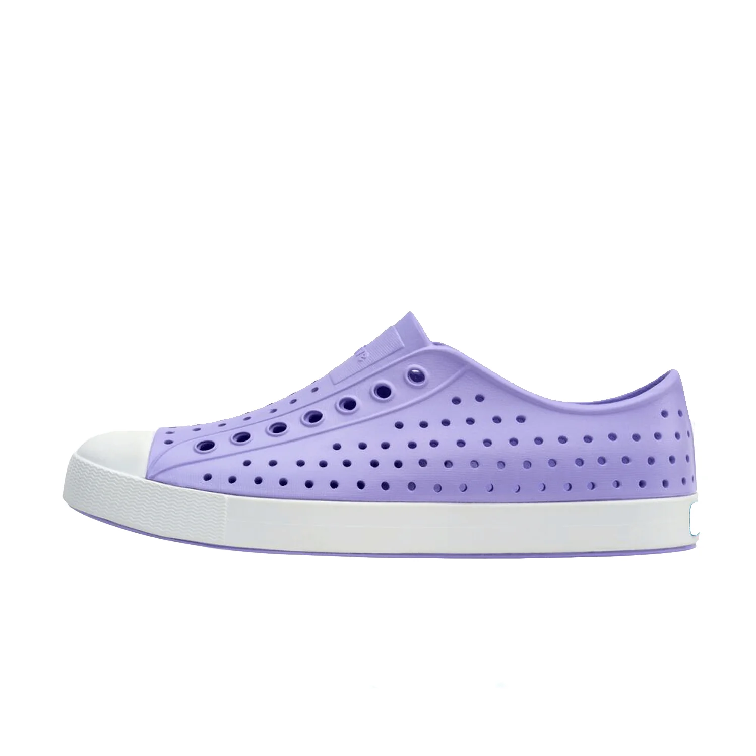 Native Unisex Jefferson Shoe Healing Purple/Shell White