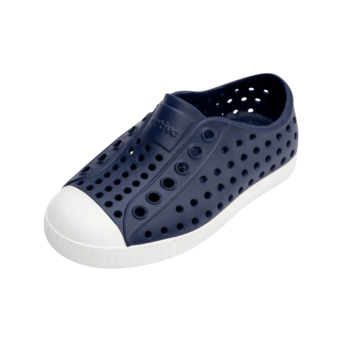 Native Youth Jefferson Shoe Regatta Blue/Shell White - Image 2