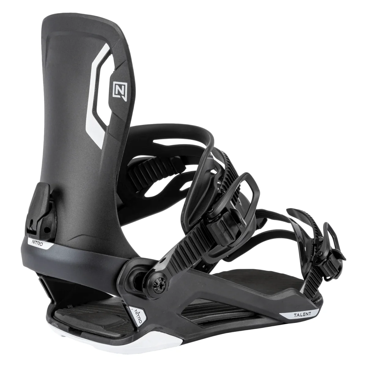 Nitro Talent Snowboard Bindings 2026 Ultra Black