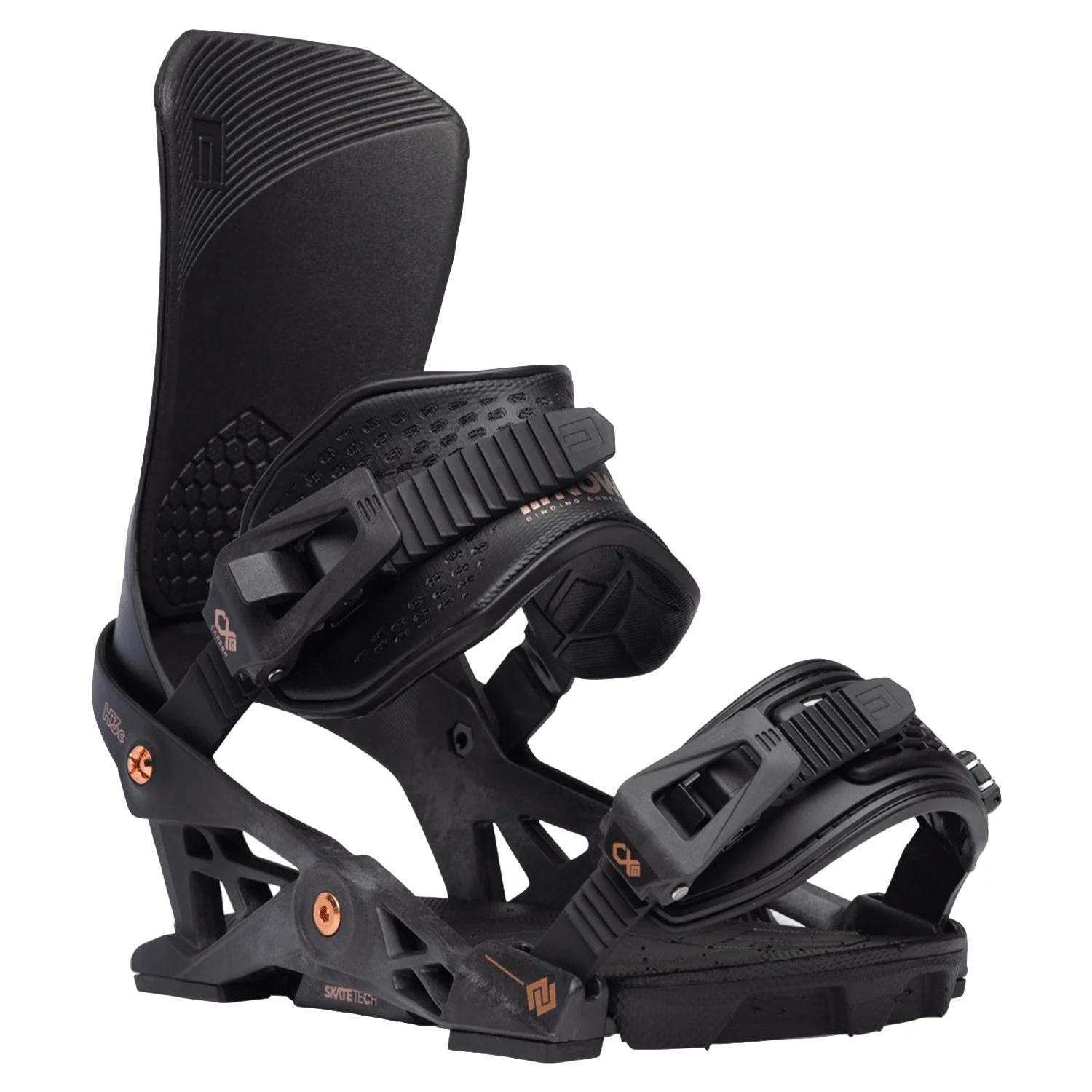 Now Men's Drive CX Snowboard Bindings 2024 Black