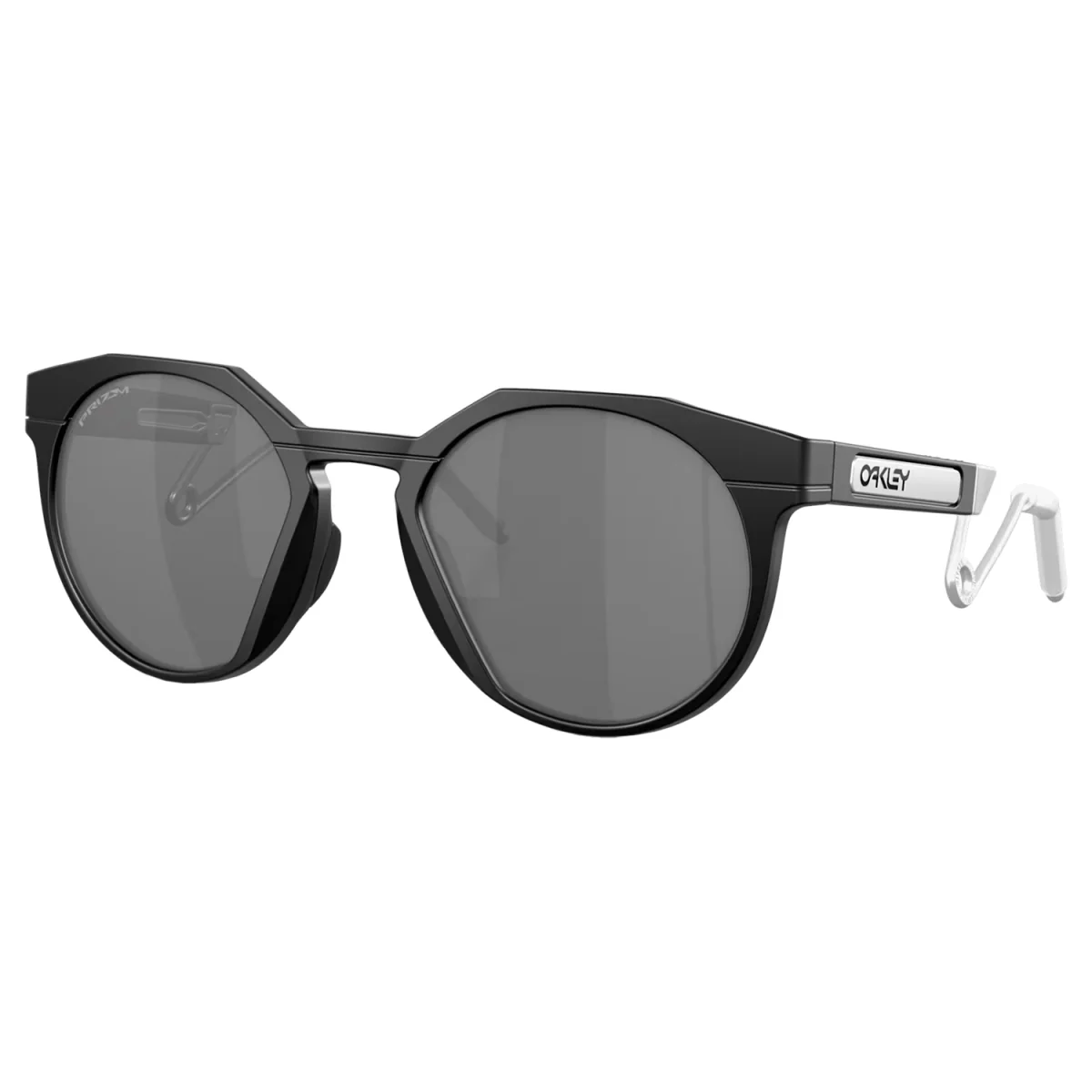 Oakley HSTN Metal Sunglasses Matte Black/Prizm Black