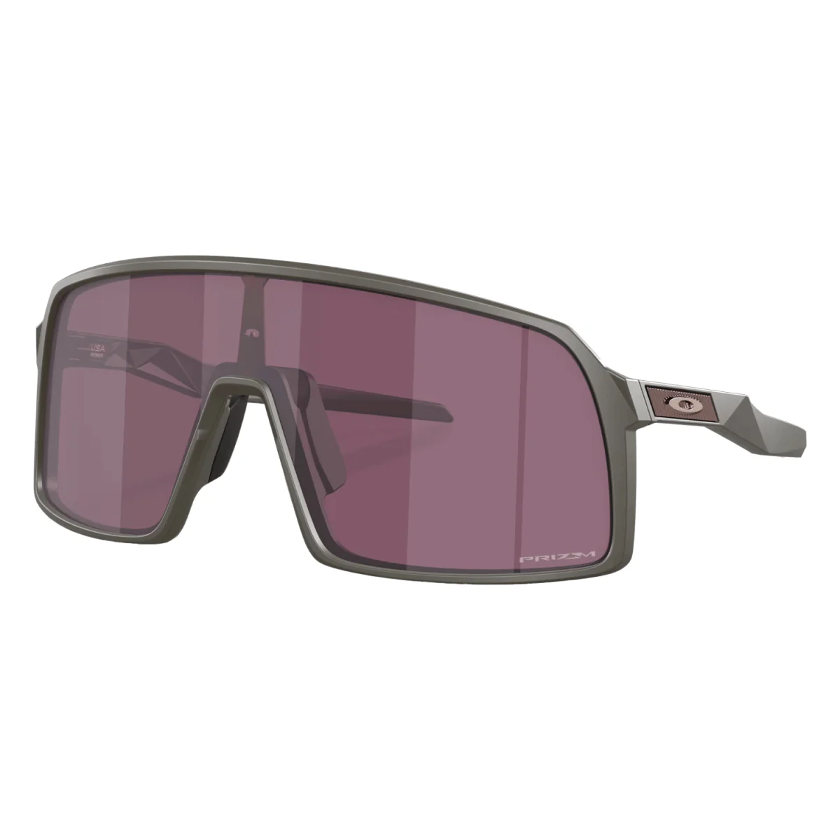 Oakley Sutro Sunglasses Matte Olive/Prizm Road Black