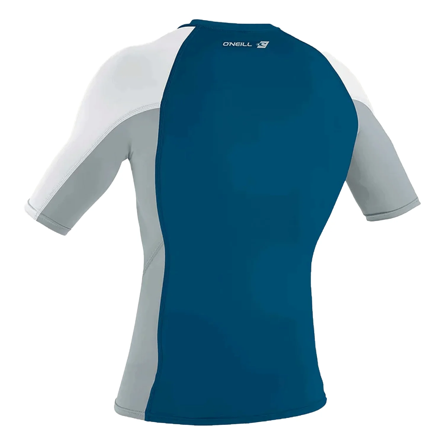 O'Neill Men's Premium Skins S/S Rashguard Ultra Blue/Cool Grey/White - Image 2