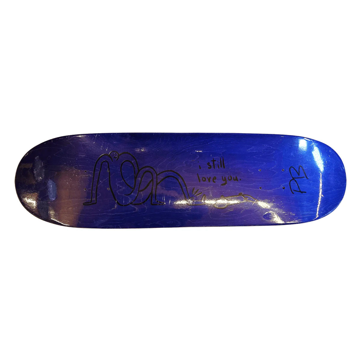 Pacific Boarder I Still Love You (Football) Skate Deck Assorted 8.8"