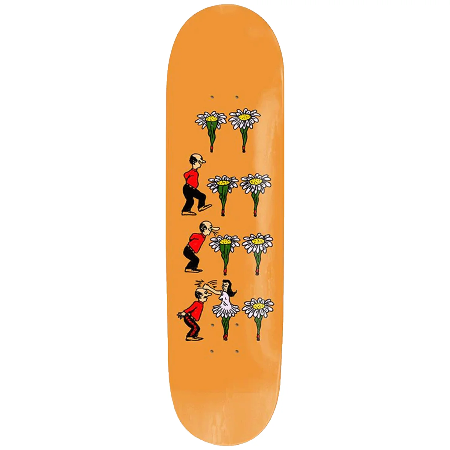 Passport What are Your Thoughts "Flowers" 8.125" Skate Deck