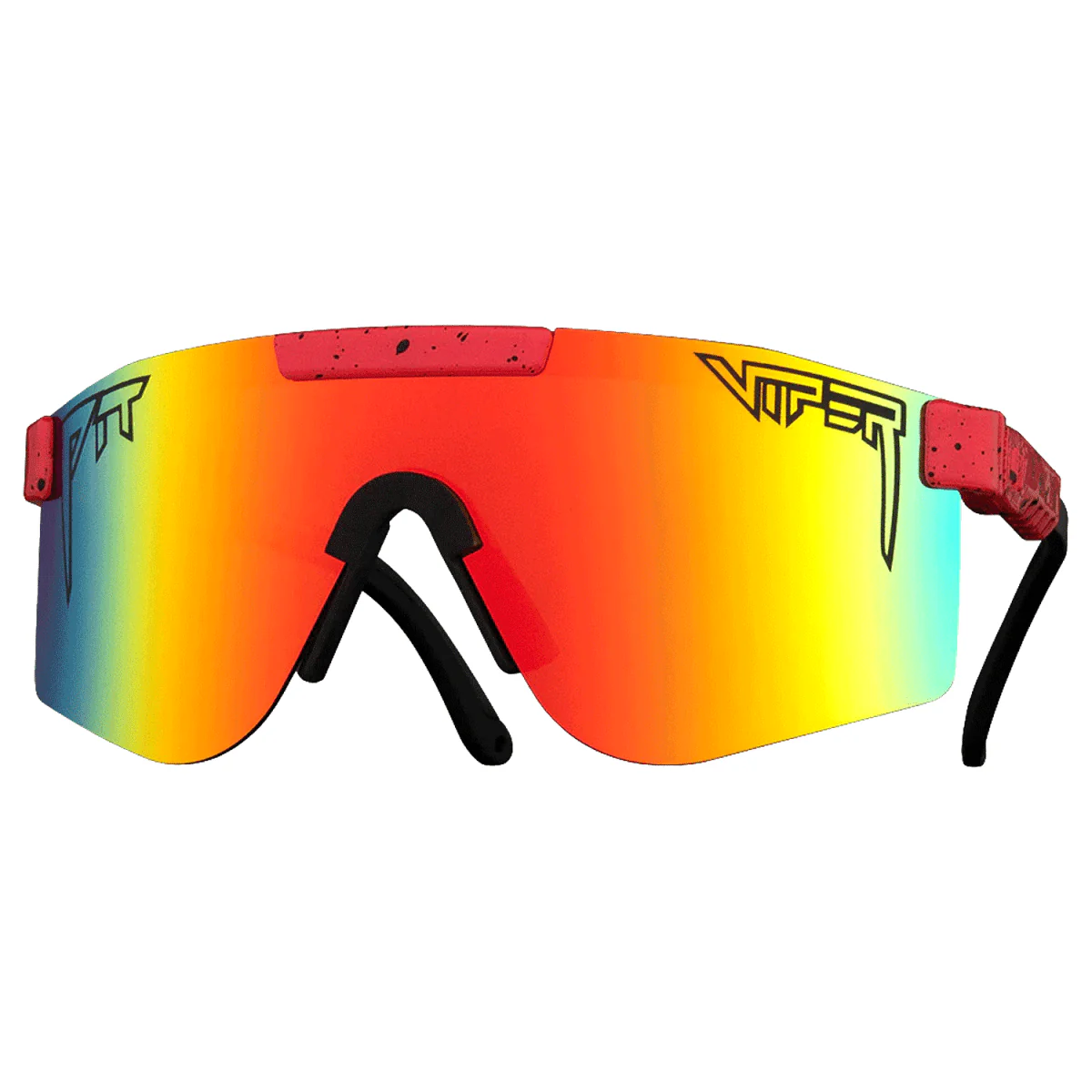 Pit Viper The Original Wide Sunglasses The Hotshot/Polarized Rainbow