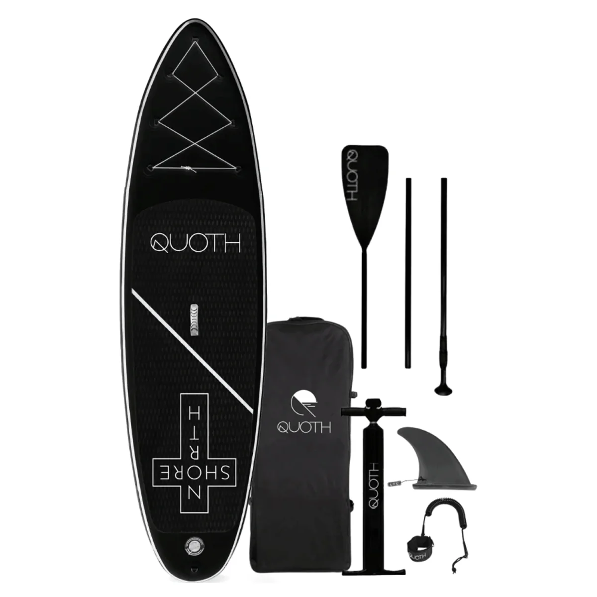 Quoth 10'6" Northshore Inflatable SUP + Kit