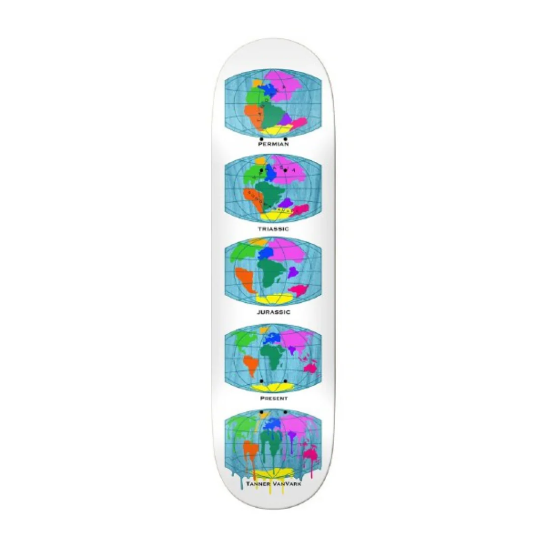 Real All The Earth Skate Deck Tanner 8.38"