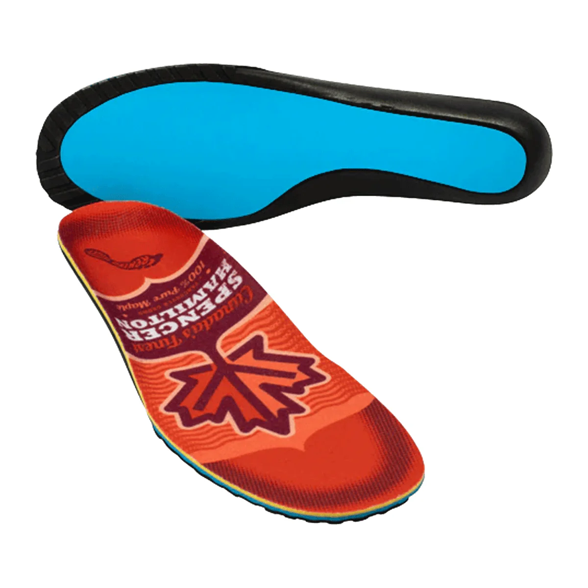 Remind Medic Impact 6mm Mid High Arch Insole Maple Syrup