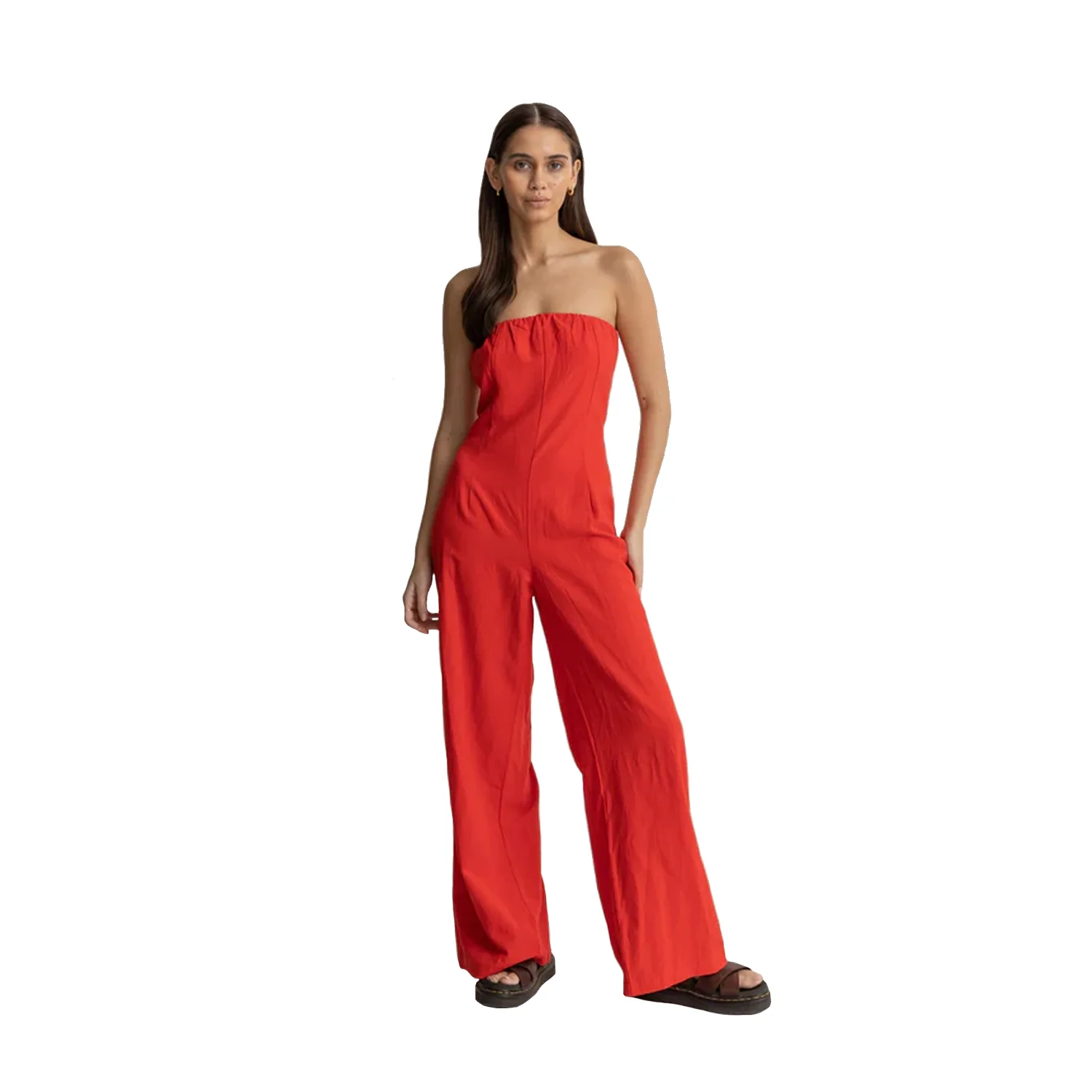 Rhythm Women's Mimi Jumpsuit Red Sand