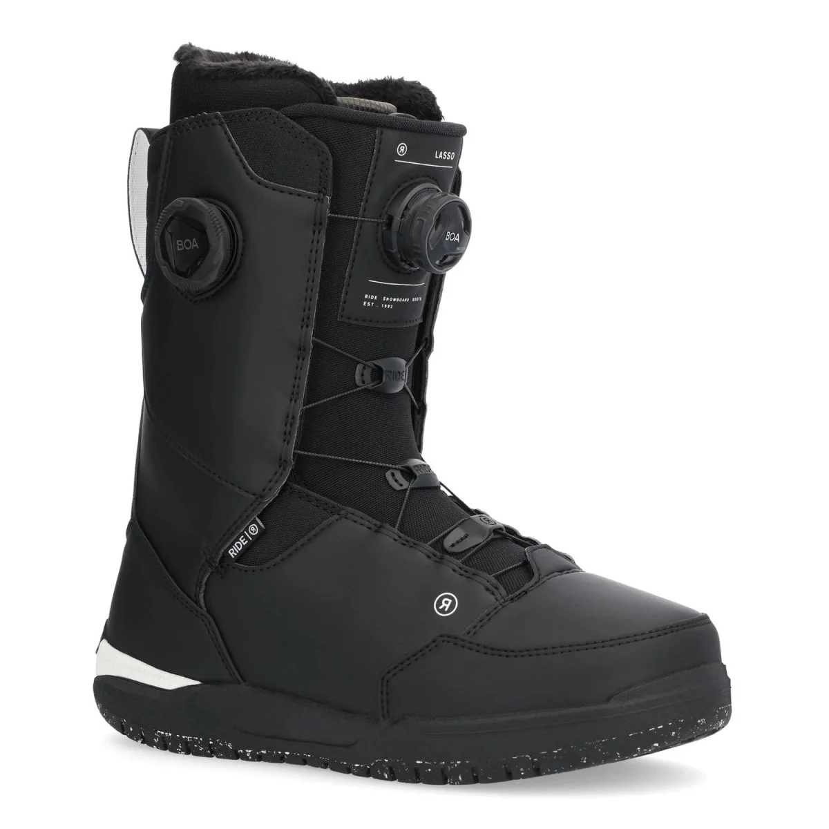Ride Men's Lasso Snowboard Boots 2026 Black