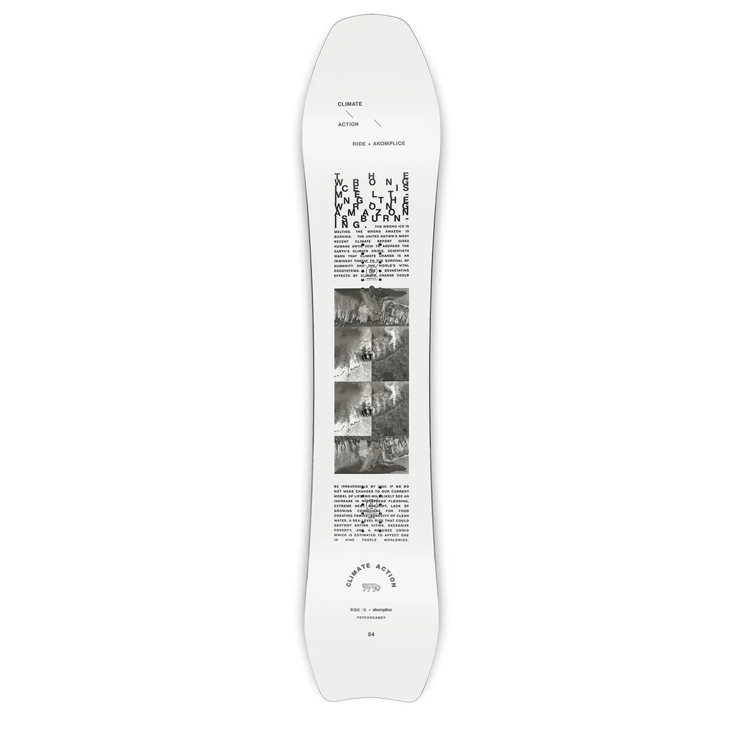 Ride x Akomplice Psychocandy Snowboard