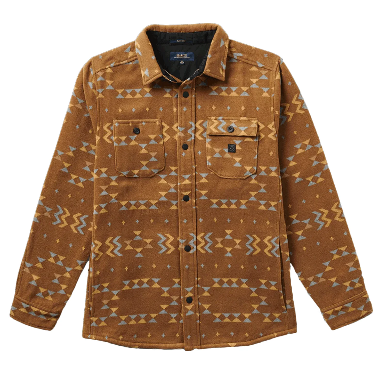 Roark Men's Andes L/S Shirt Dark Khaki