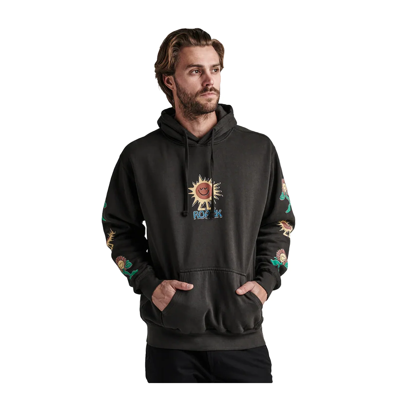 Roark Men's Destroy Enjoy Hoodie Black