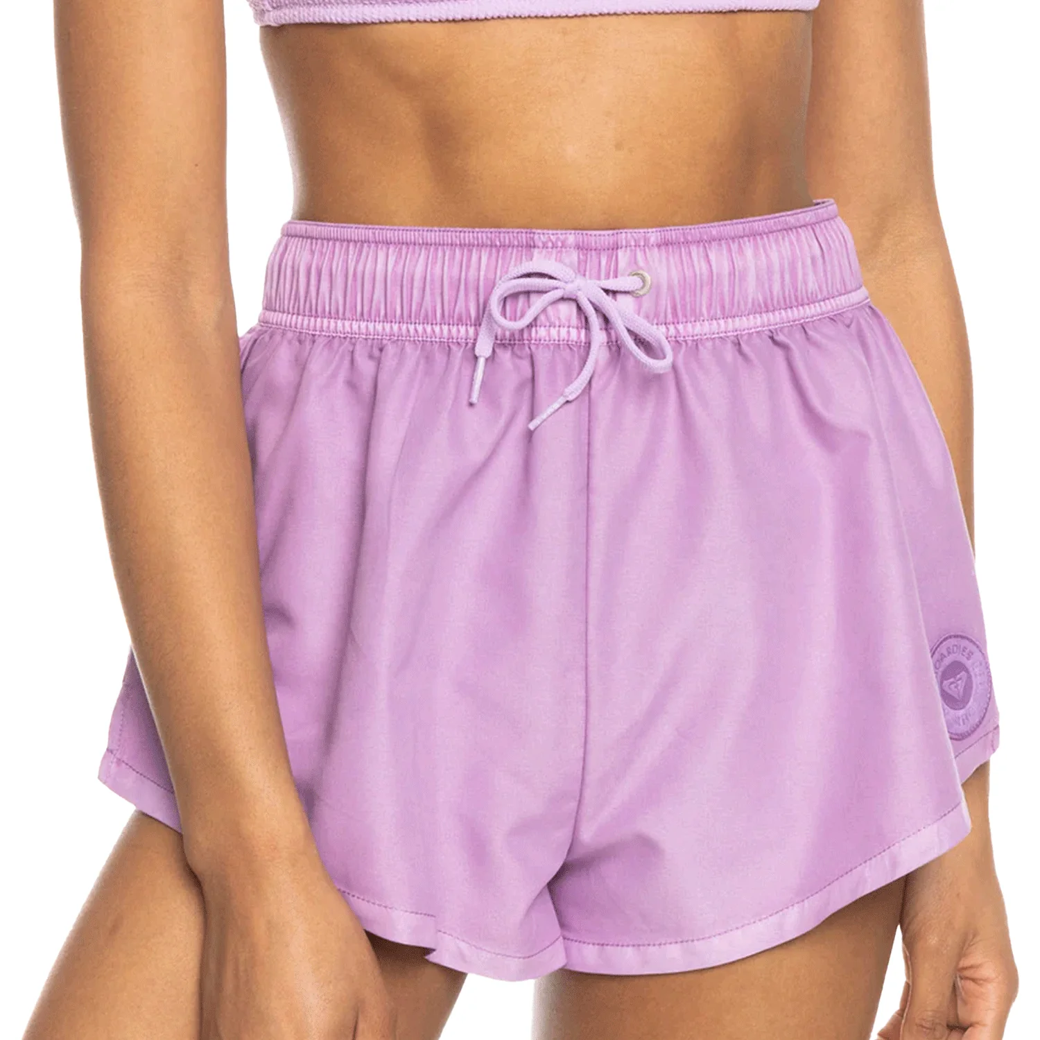 Roxy Women's No Bad Waves Boardshort Crocus Petal