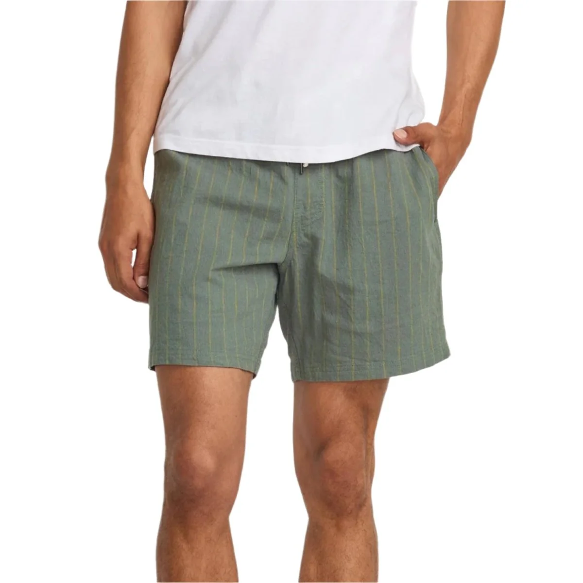 RVCA Men's Sands Elastic Short 17" Sage Leaf