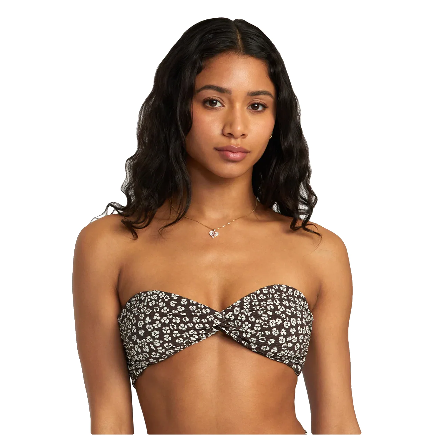 RVCA Women's Ditz Bandeau Top Java