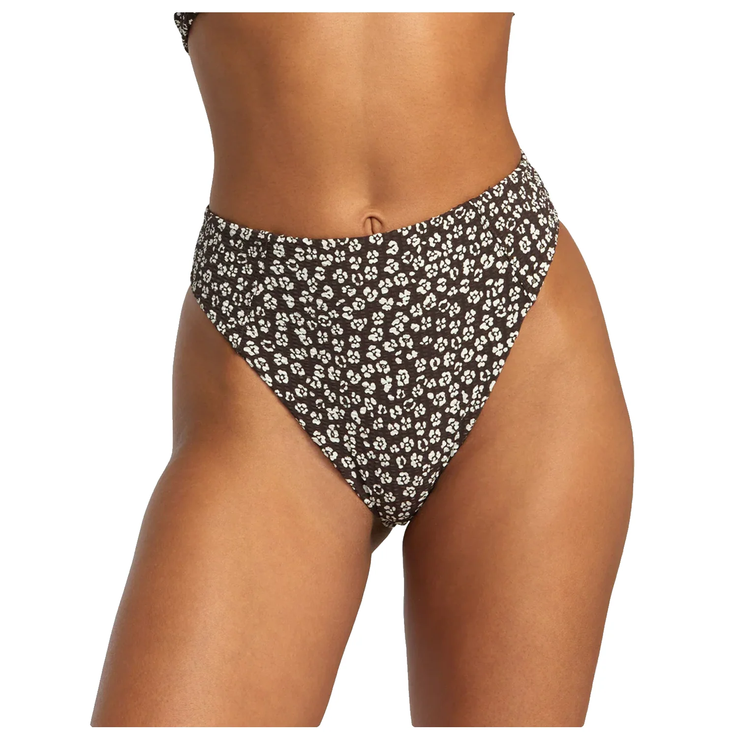 RVCA Women's Ditz High Rise Cheeky Bottom Java