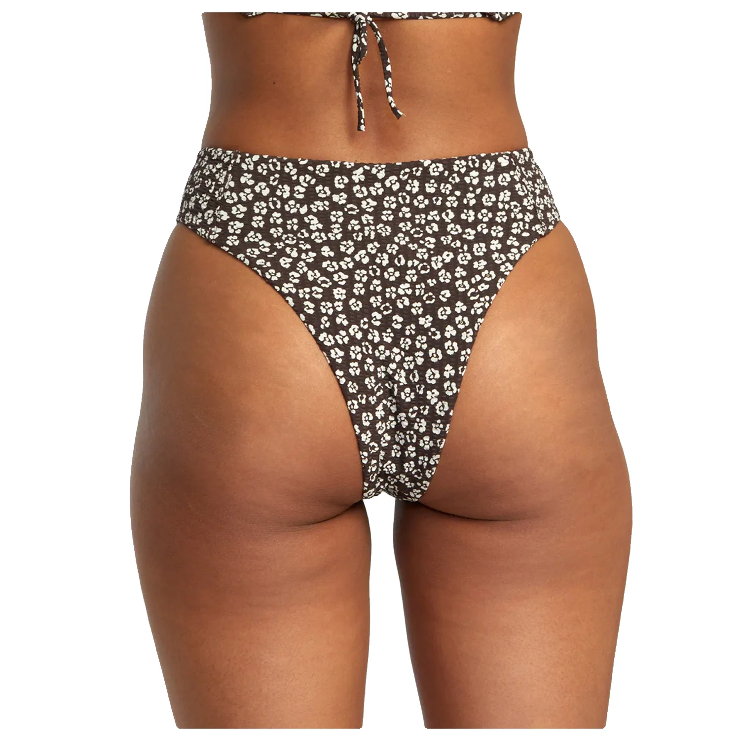 RVCA Women's Ditz High Rise Cheeky Bottom Java - Image 2