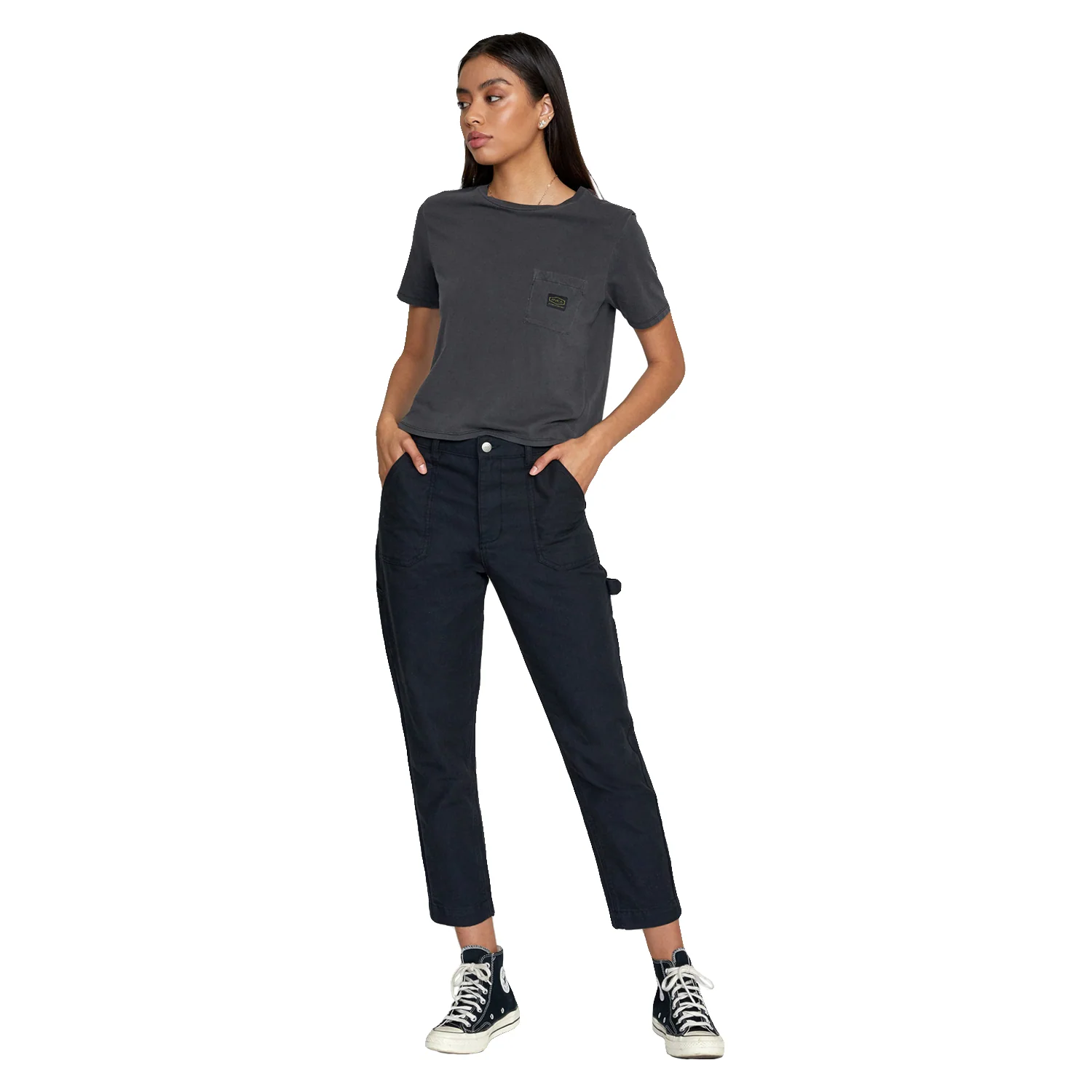 RVCA Women's Recession Pant True Black
