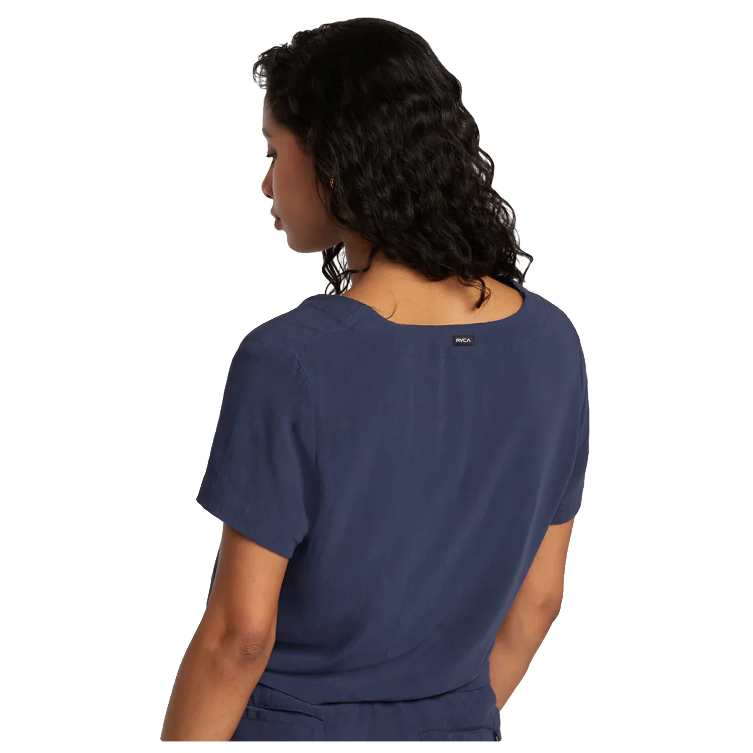 RVCA Women's Vista Top Moody Blue - Image 2
