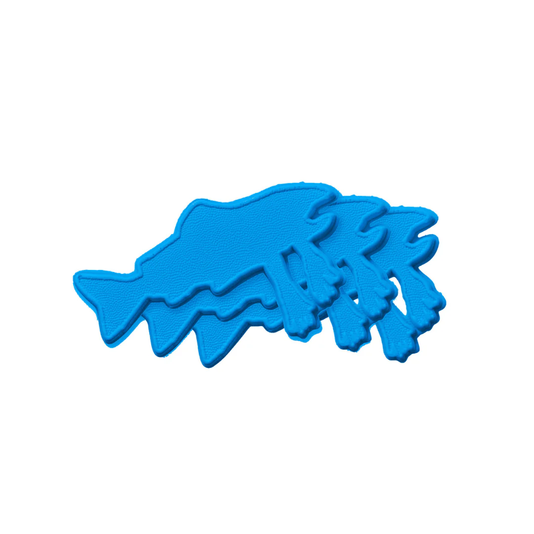 Salmon Arms Stomp Pad 3pk Blue