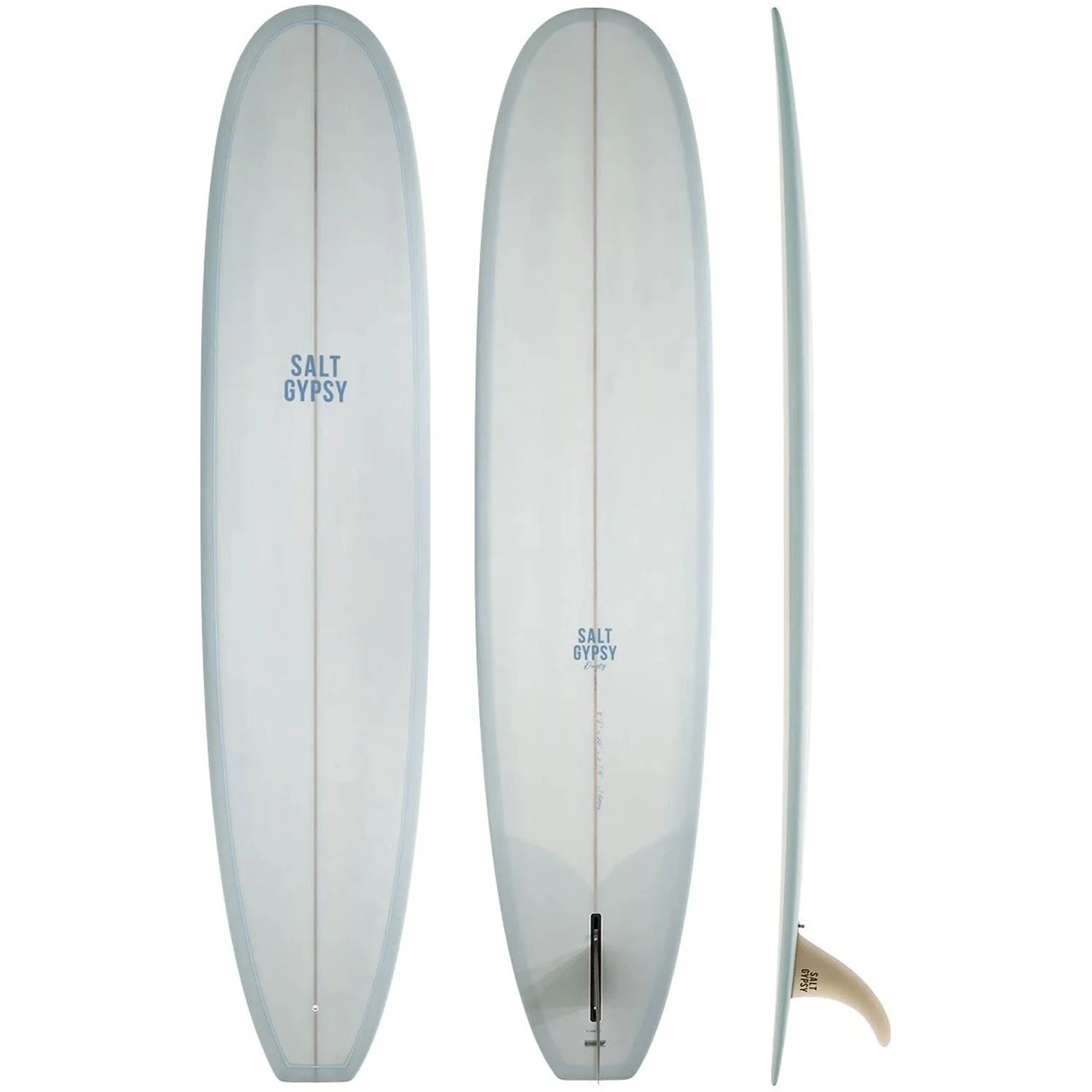 Salt Gypsy Dusty PU Longboard Vintage Blue Tint 9'0"