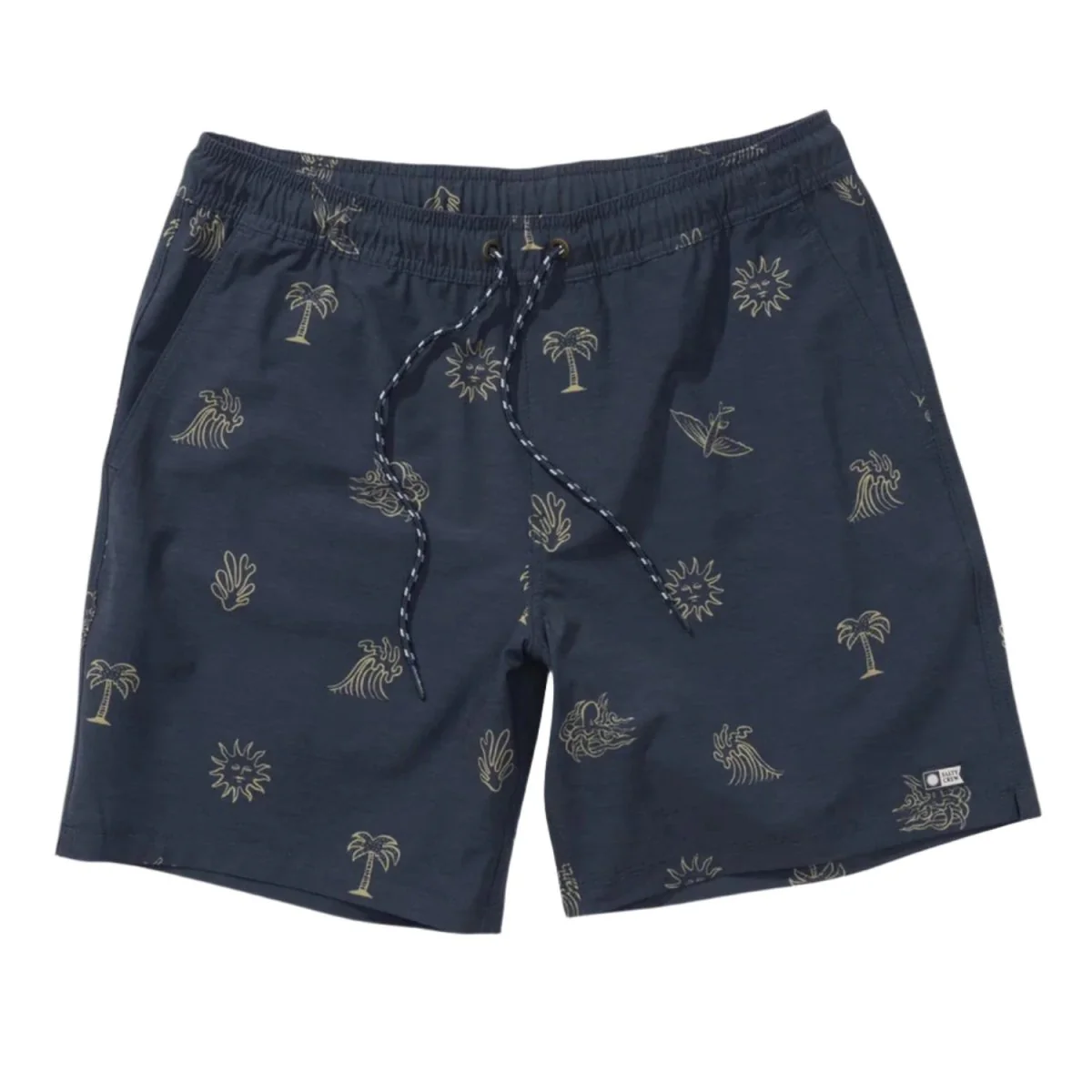 Salty Crew Men's Good Vibes Volley Short Navy