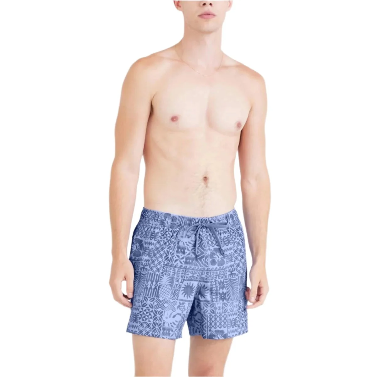 SAXX Men's Oh Buoy 2N1 Volley 5" Short Tropical Tapa/Lavender