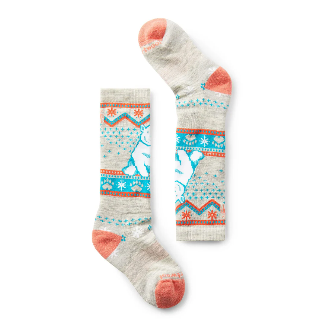 Smartwool Wintersport Polar Bear Sock 2023 - Youth