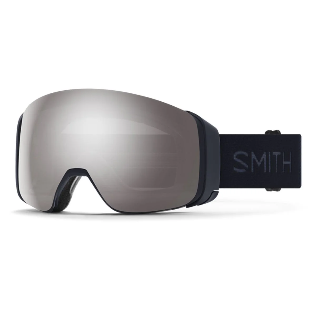 Smith 4D Mag Goggles Midnight Navy/ChromaPop Sun Platinum Mirror + Chromapop Storm Yellow Flash
