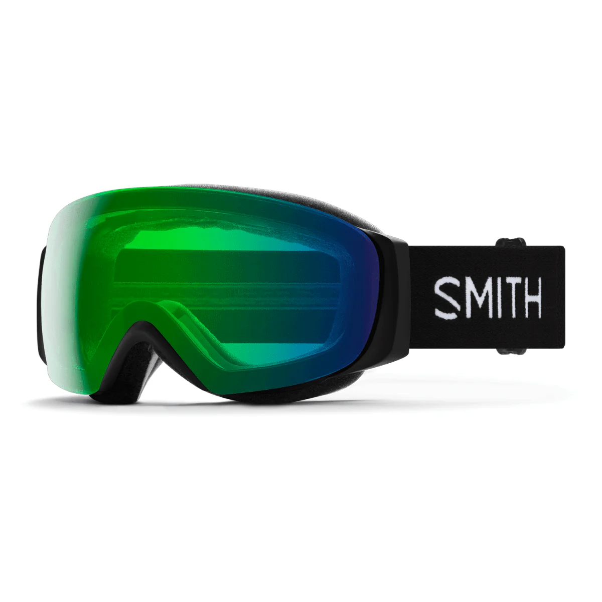 Smith I/O Mag S Low Bridge Fit Goggles Black/ChromaPop Everyday Green Mirror + Chromapop Storm Blue Sensor Mirror