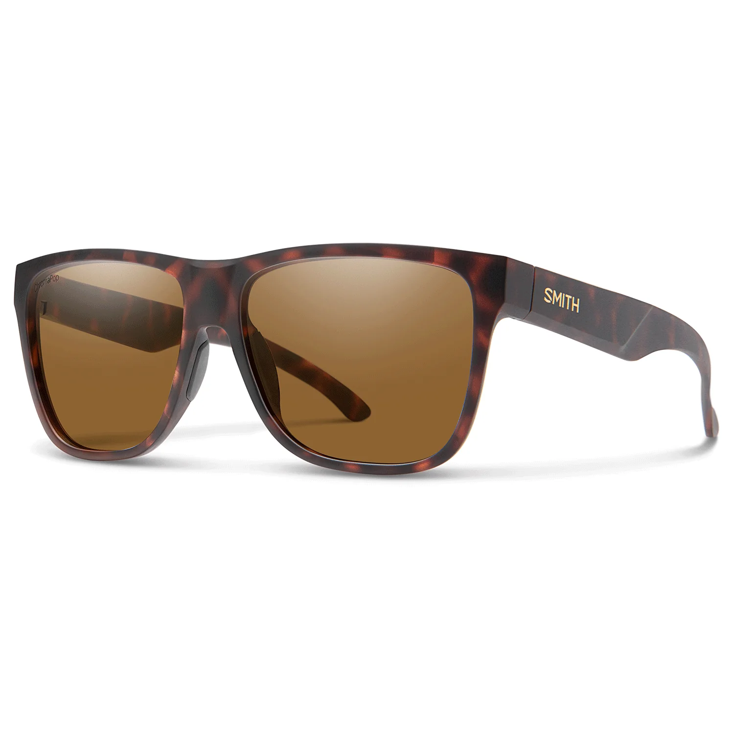 Smith Lowdown XL 2 Sunglasses Matte Tortoise/ChromaPop Polarized Brown