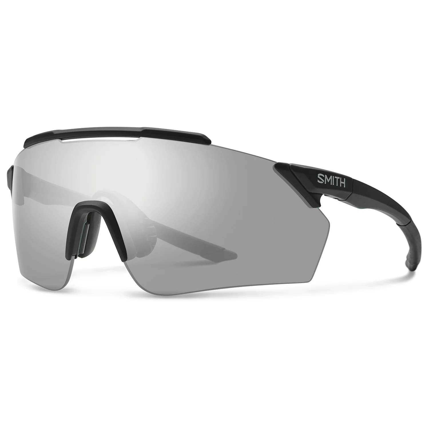 Smith Ruckus Sunglasses Matte Black/ChromaPop Platinum Mirror