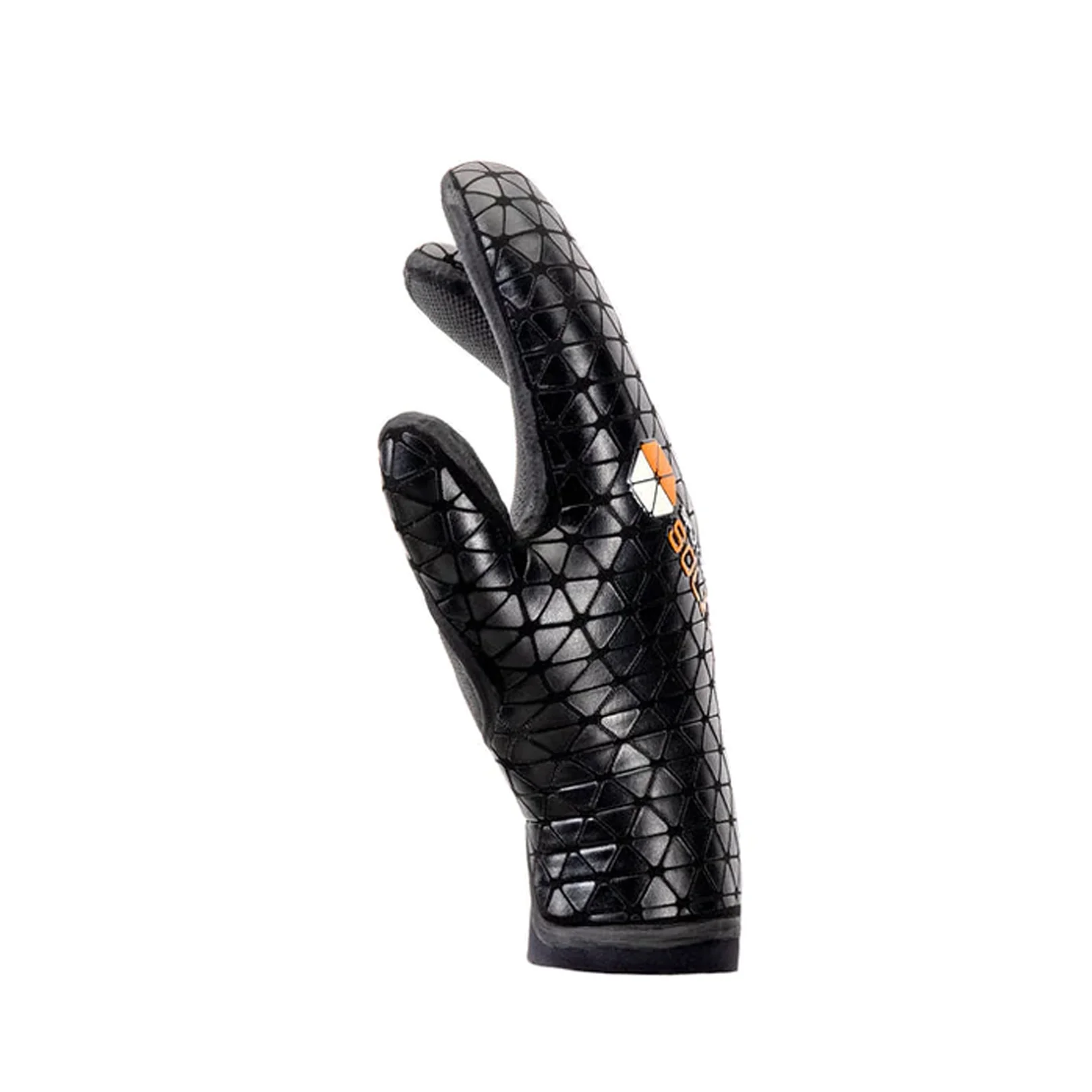 Solite Custom Split-Mitt 5/3mm  Surf Glove Orange/Black - Image 3