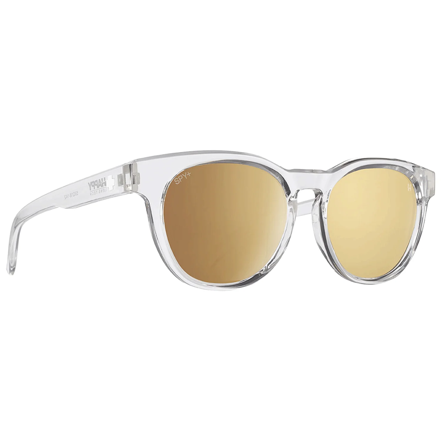 Spy Cedros Sunglasses Crystal/Happy Bronze Gold Mirror