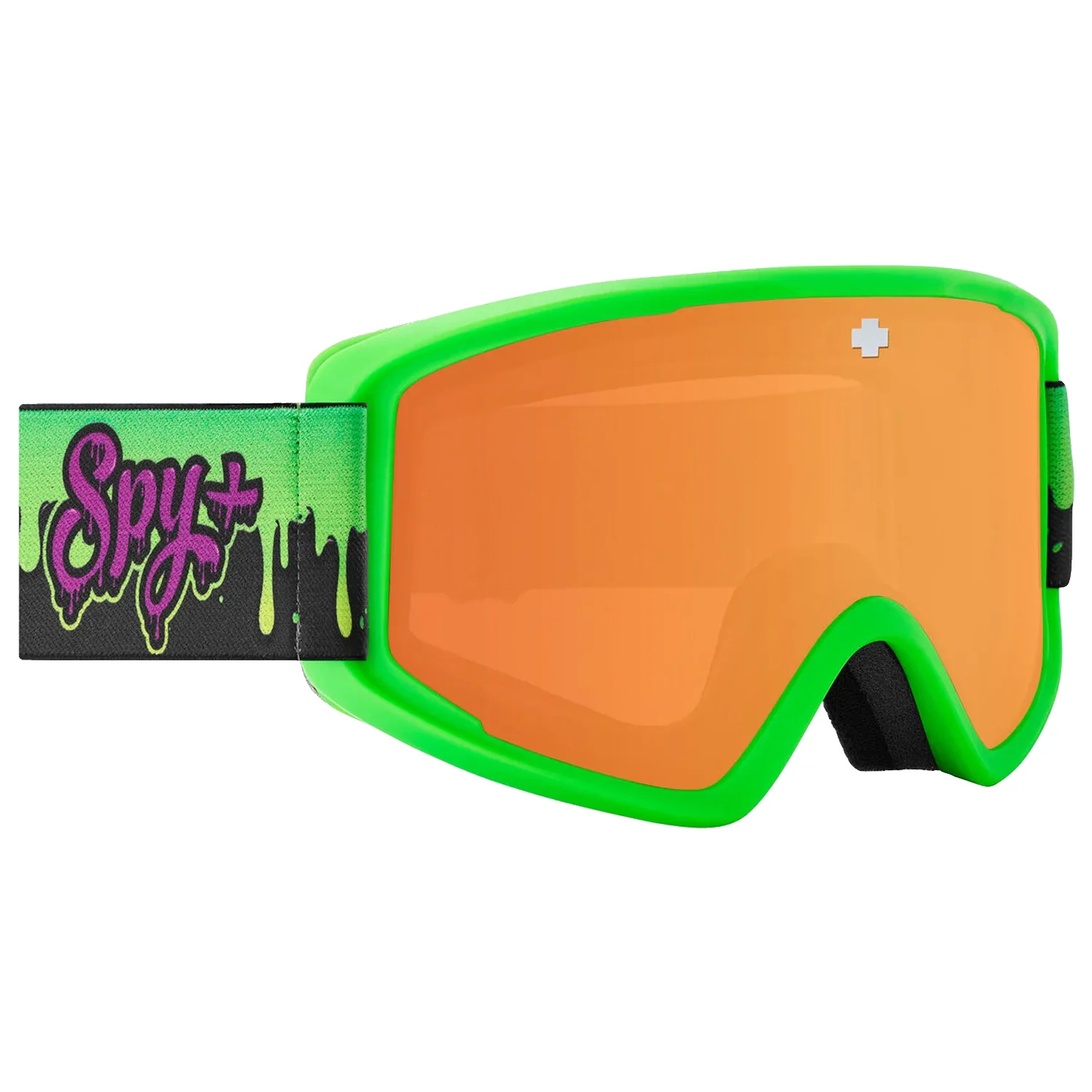 Spy Crusher Elite Jr. Goggles Slime/LL Persimmon
