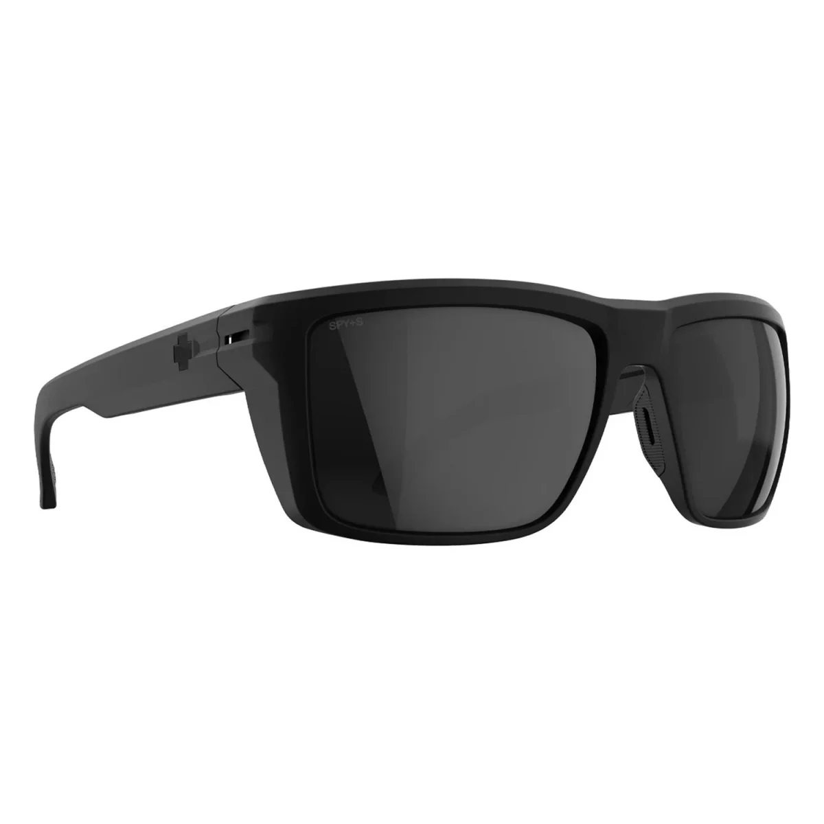 Spy Overhaul XL ANSI Sunglasses Soft Matte Black/Happy Boost Polar Black Mirror