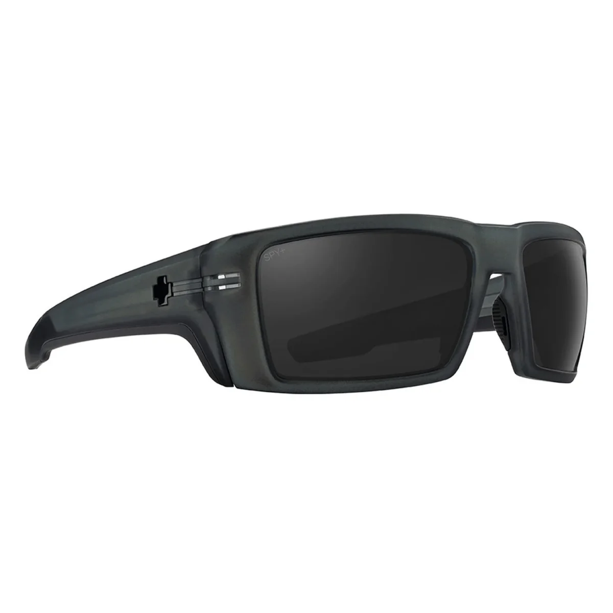 Spy Rebar ANSI RX Sunglasses Matte Translucent Gunmetal/Happy Gray Polar