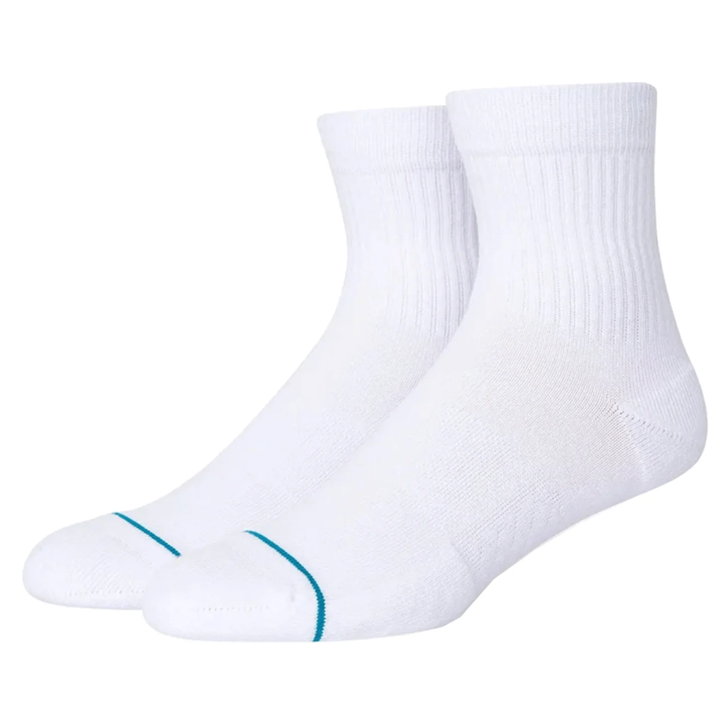 Stance Icon Quarter 3 Pack Sock White