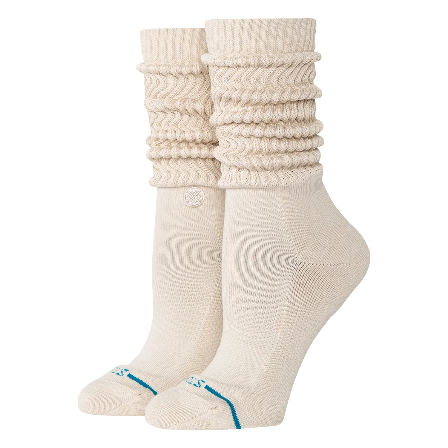 Stance Icon Slouch Crew Sock Oatmeal