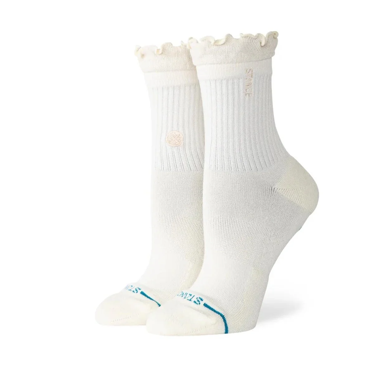 Stance Women's Ruffle Quarter Sock Canvas