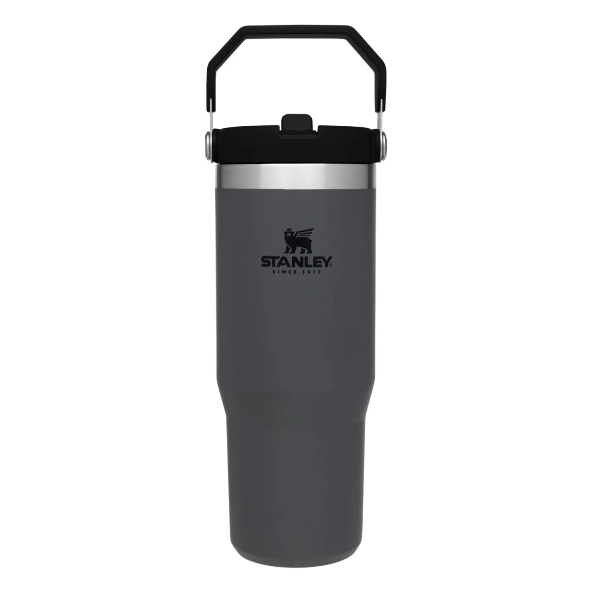 Stanley The IceFlow Flip Straw 30oz Tumbler Charcoal