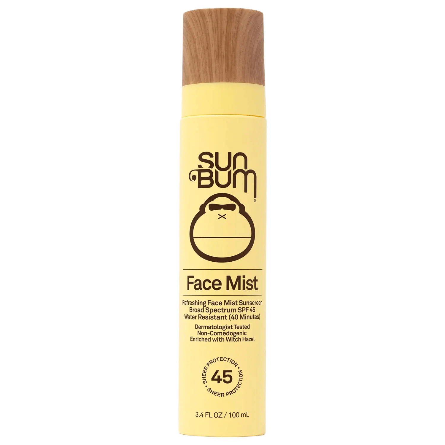 Sun Bum Original SPF45 Sunscreen Face Mist