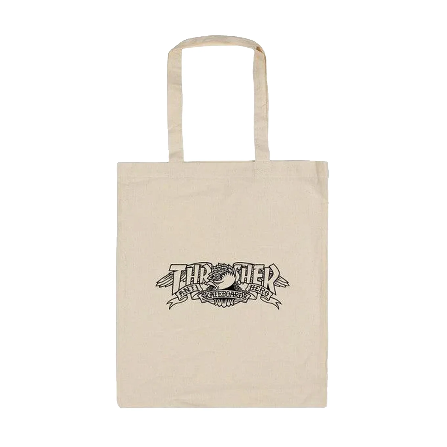 Thrasher x Anti-Hero Tote Bag Natural